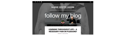 follow my blog  http://bjarnegedstedhansen.wordpress.com/